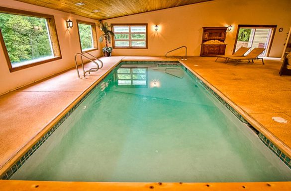 airbnbs with indoor pools near me