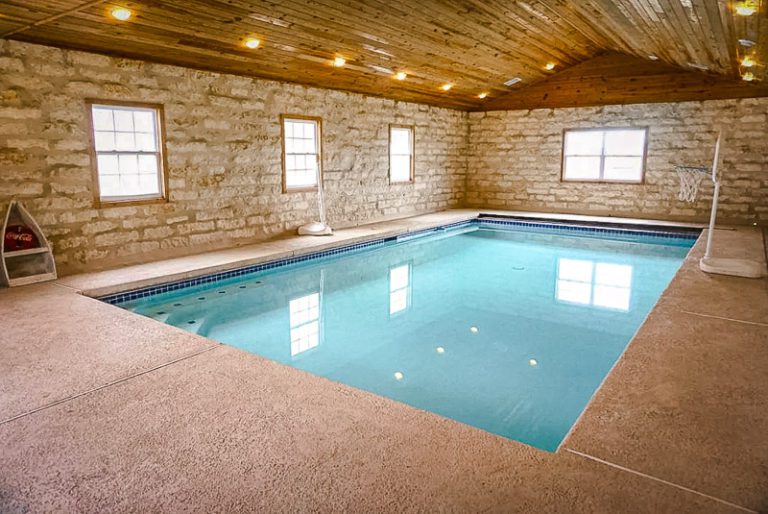 airbnb with a indoor pool