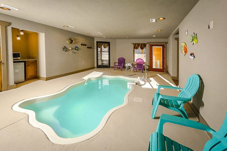 private indoor pool airbnb