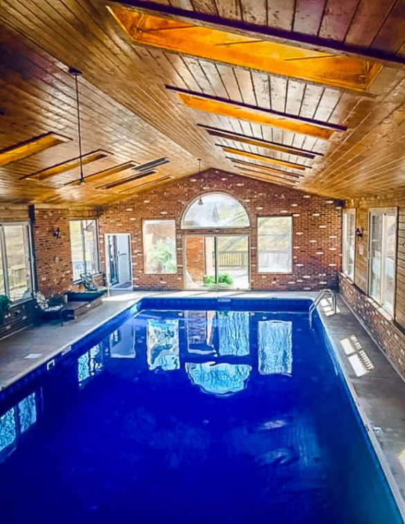 airbnb with a indoor pool