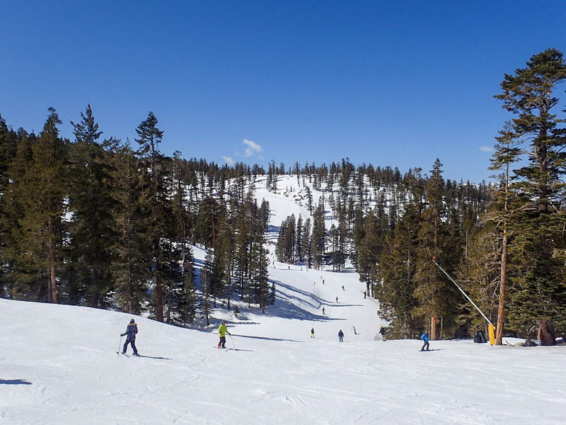 Heavenly Mountain Resort is one of the best things to do in Lake Tahoe in winter.