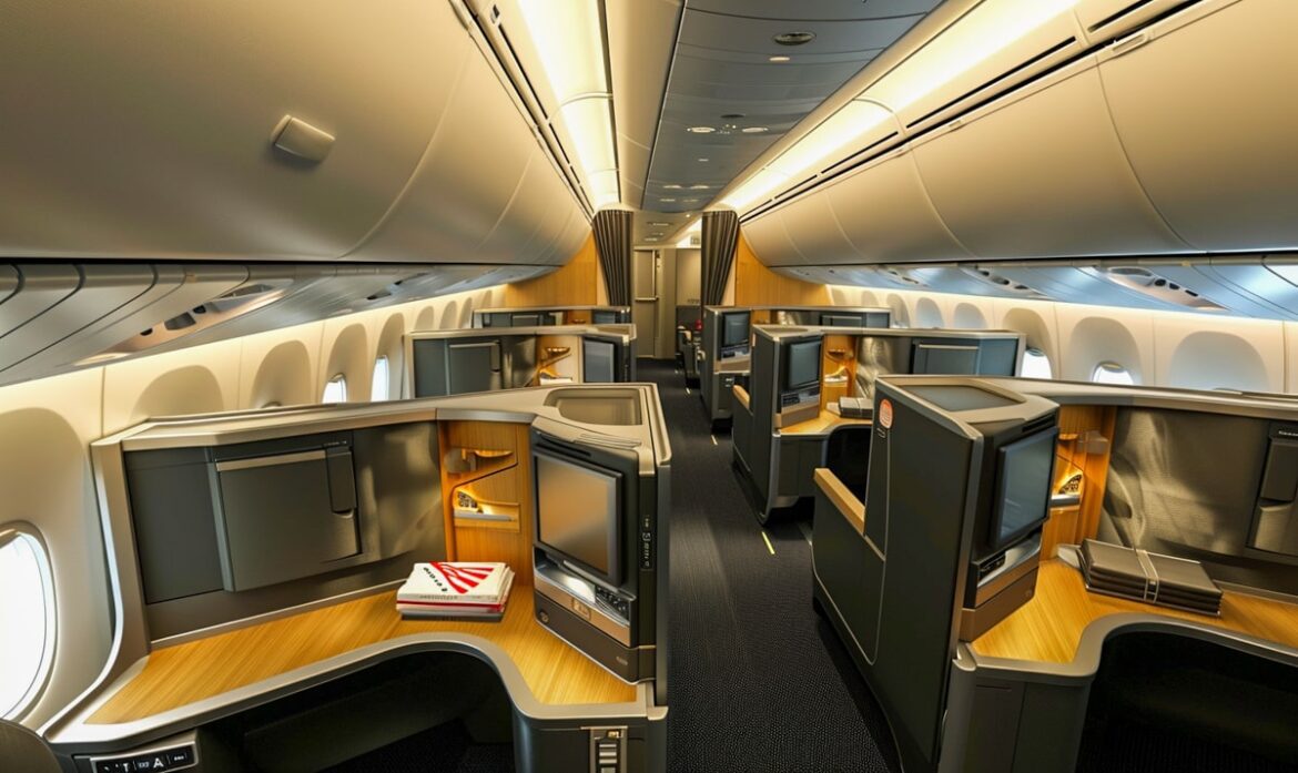 American Airlines Business Class cabin